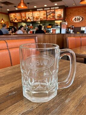 A&W Root Beer Glass Mug